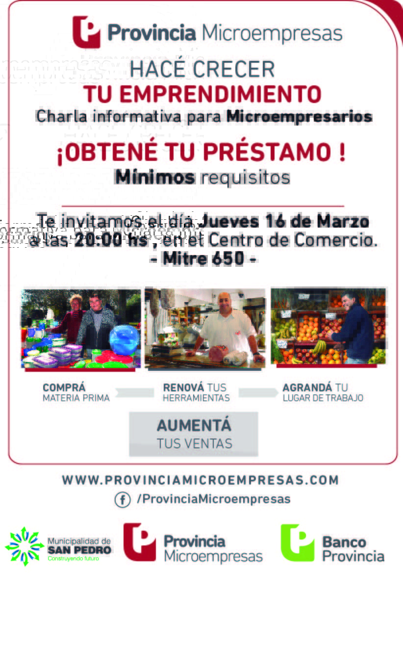 El Diario de San Pedro | Noticias locales y regionales