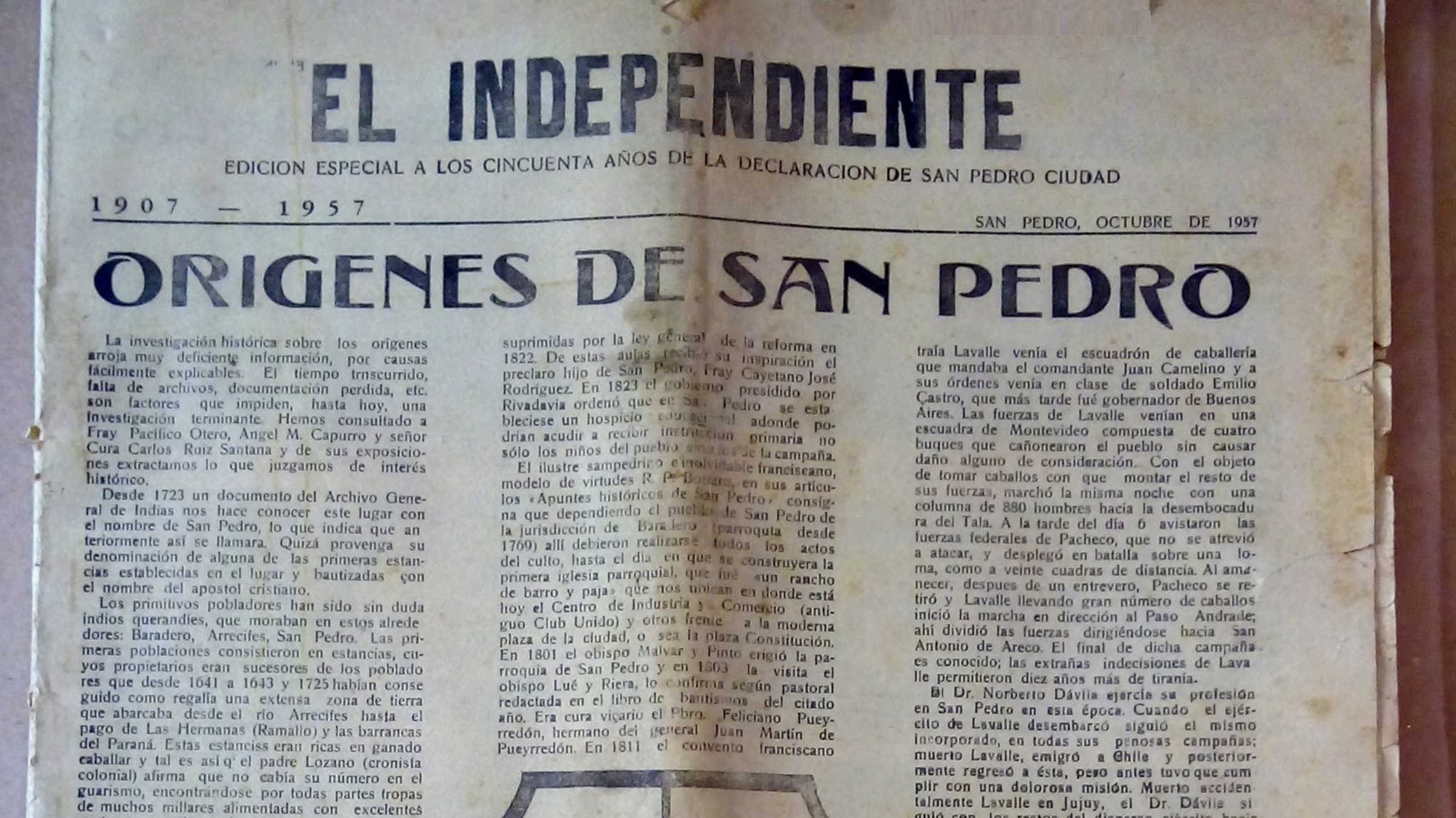 El Diario de San Pedro | Noticias locales y regionales