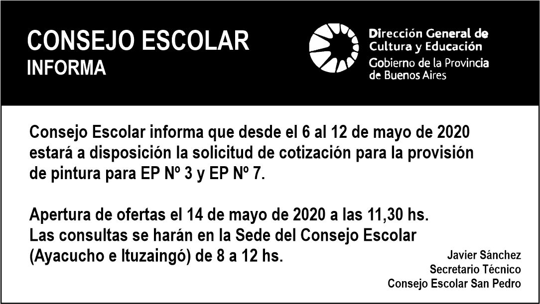 El Diario de San Pedro | Noticias locales y regionales