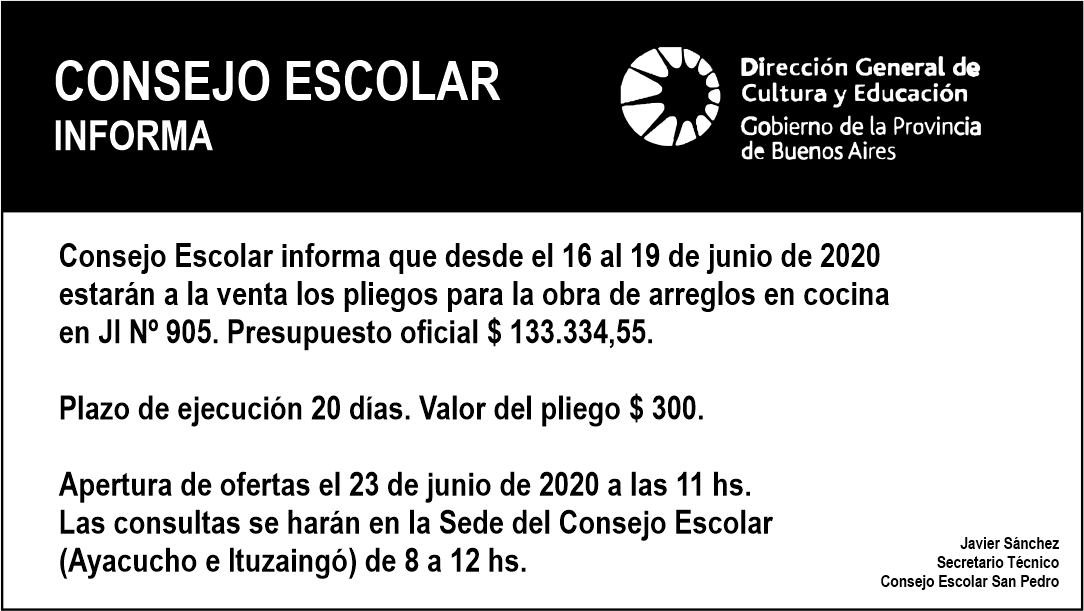 El Diario de San Pedro | Noticias locales y regionales