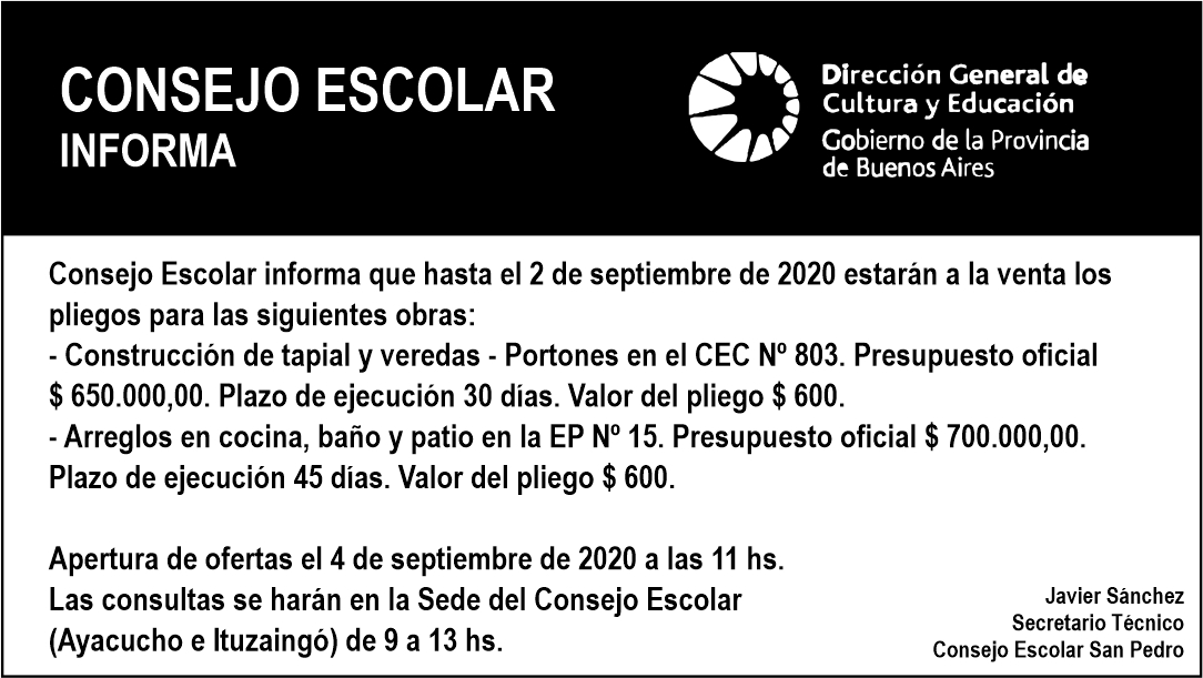 El Diario de San Pedro | Noticias locales y regionales