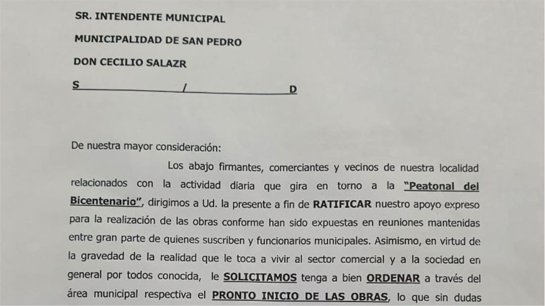 El Diario de San Pedro | Noticias locales y regionales