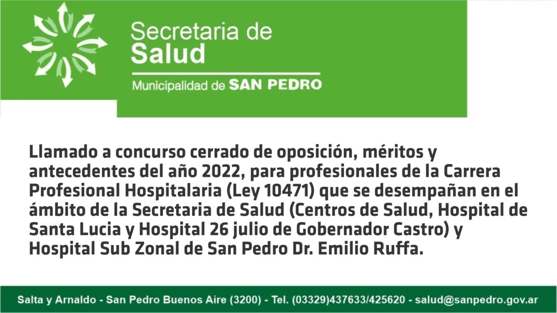 El Diario de San Pedro | Noticias locales y regionales