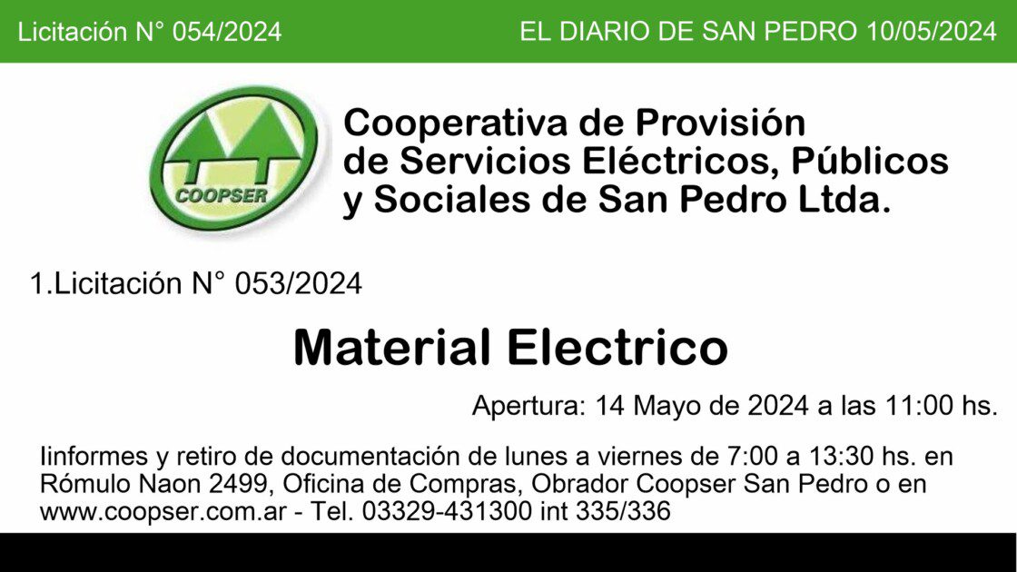El Diario de San Pedro | Noticias locales y regionales