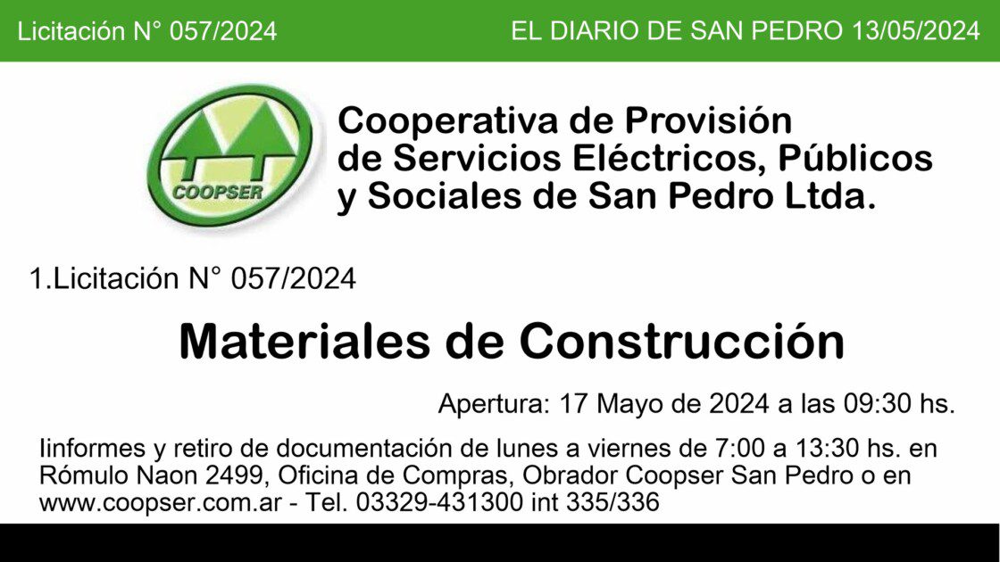 El Diario de San Pedro | Noticias locales y regionales
