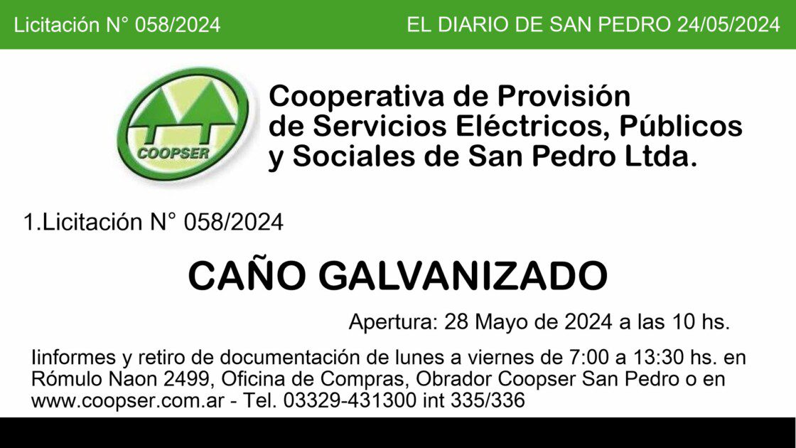 El Diario de San Pedro | Noticias locales y regionales