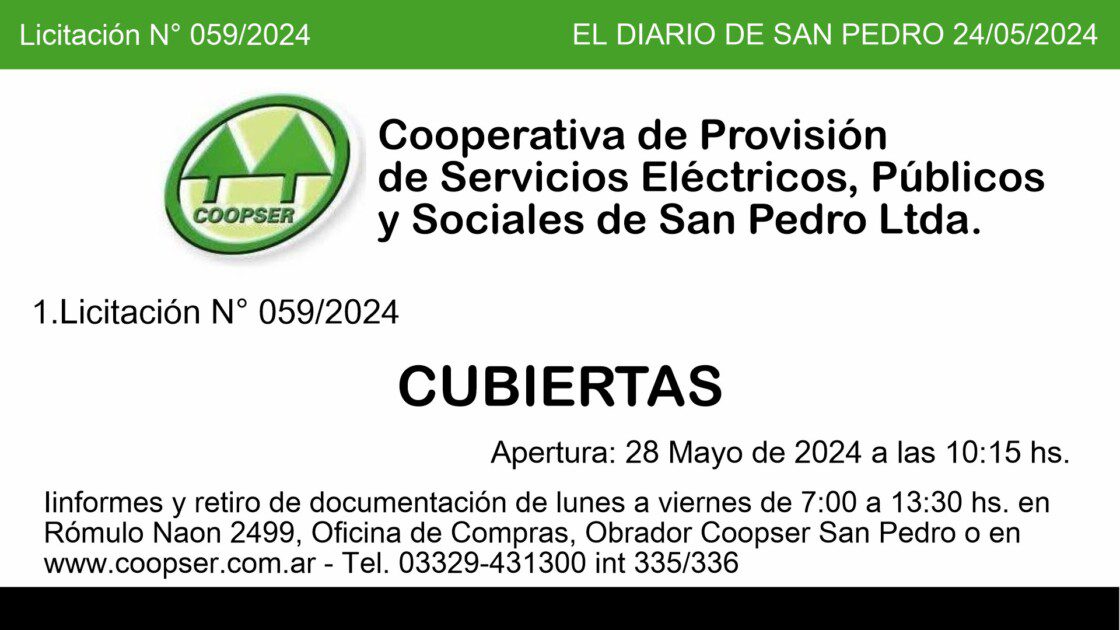 El Diario de San Pedro | Noticias locales y regionales