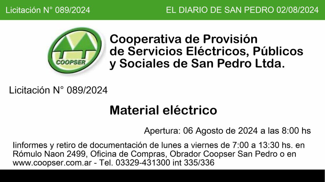 El Diario de San Pedro | Noticias locales y regionales