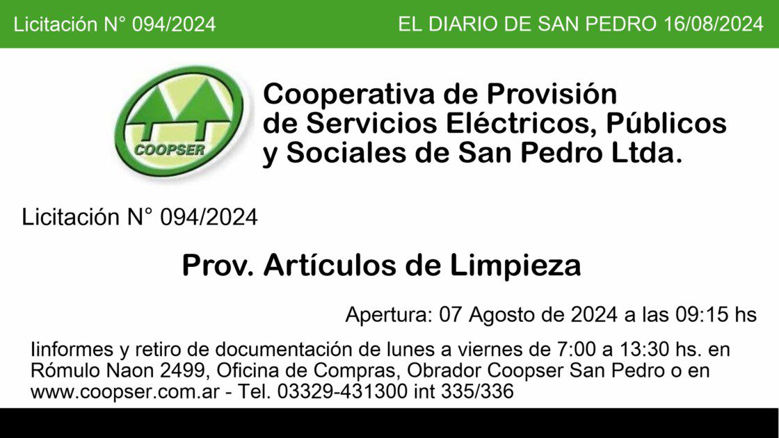 El Diario de San Pedro | Noticias locales y regionales