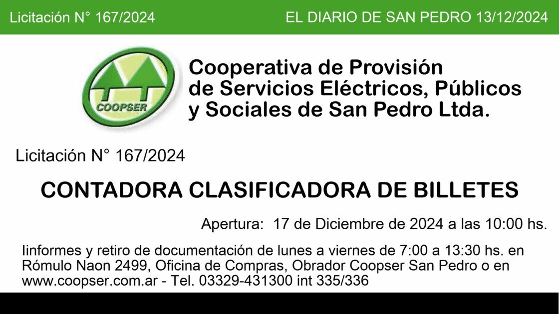 El Diario de San Pedro | Noticias locales y regionales