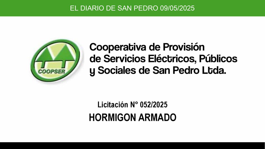 El Diario de San Pedro | Noticias locales y regionales