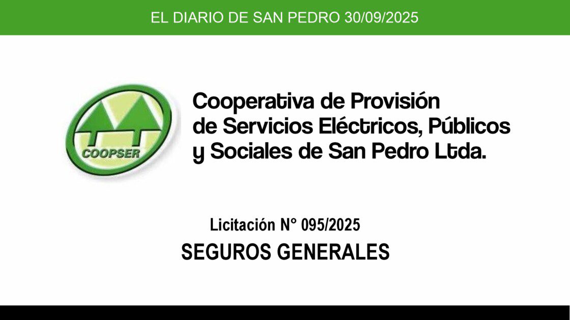 El Diario de San Pedro | Noticias locales y regionales