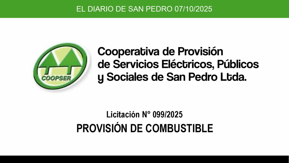 El Diario de San Pedro | Noticias locales y regionales