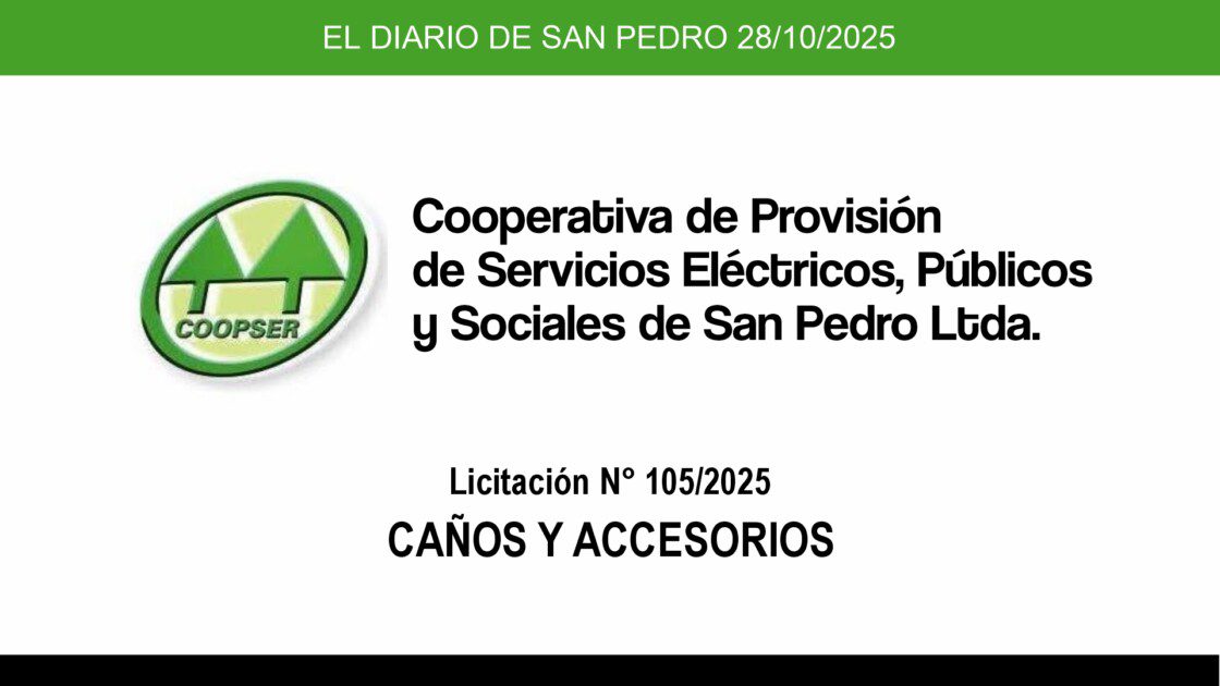 El Diario de San Pedro | Noticias locales y regionales