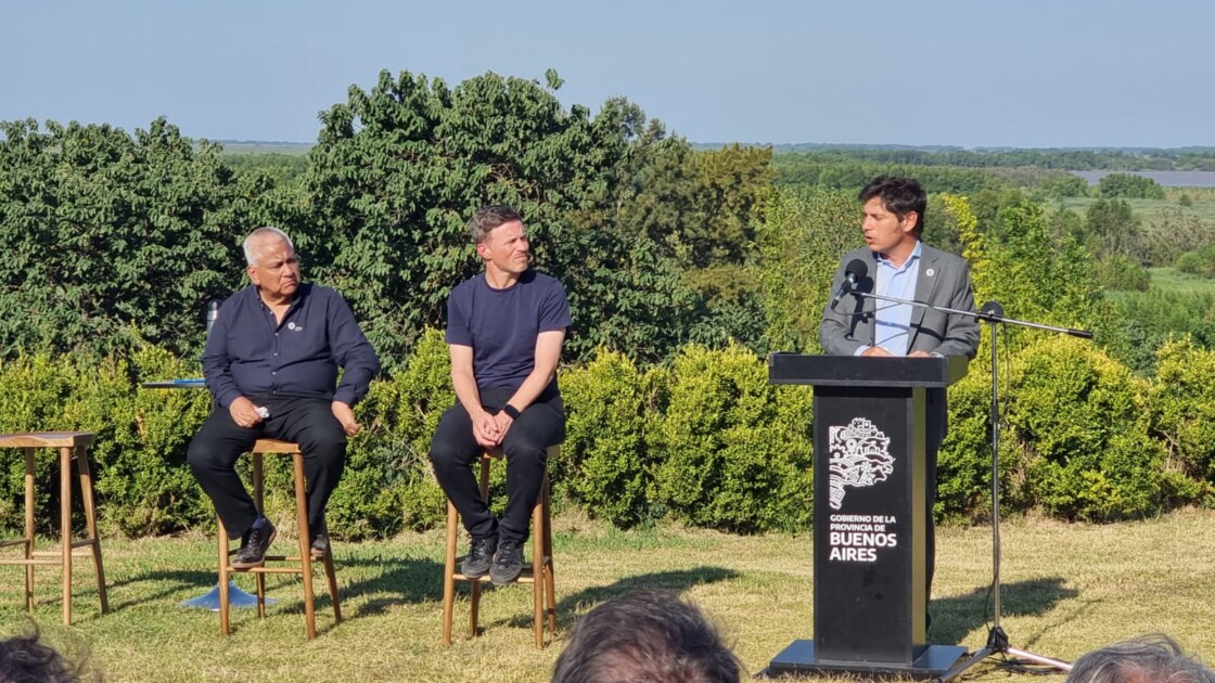Kicillof en San Pedro